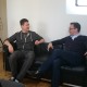 Fritz Jergitsch mit Axel Zuschmann bei E&P Am Sofa