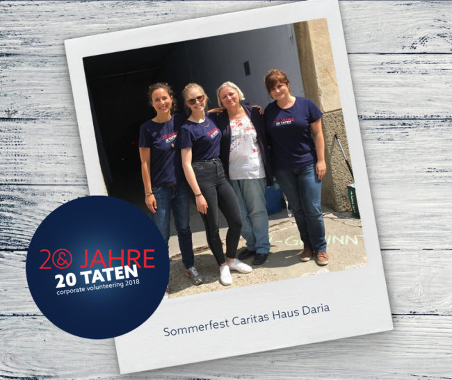 E&P 20 Jahre 20 Taten: Sommerfest Haus Daria