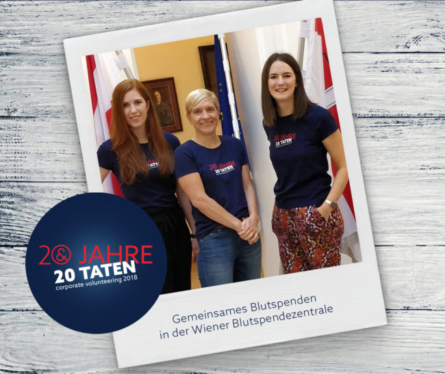 E&P 20 Jahre 20 Taten: Blutspenden