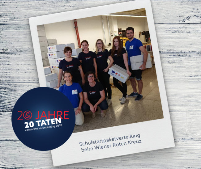 E&P 20 Jahre 20 Taten: Schulstartpakete