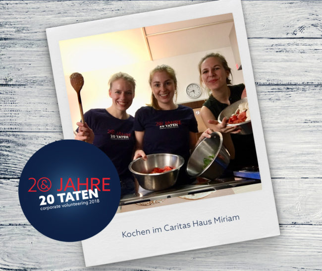 20 Jahre 20 Taten_Kochen Haus Miriam