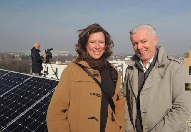 Nele Renzenbrink und Robert Grüneis